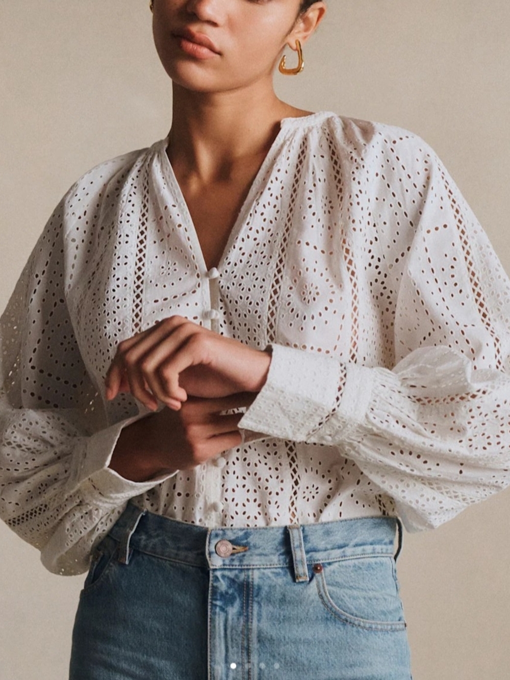 Sezane Roma Blouse NWOT